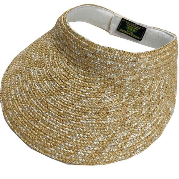 Scala Women's "KARA" Sewn Braid Visor, Style#L202 - Picture 1 of 1
